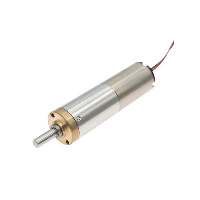 Motor de engranaje de 12 mm sin ranura 24V 400mNm 3343RPM personalizable