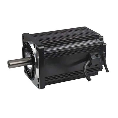 เครื่องยนต์ที่ทนความเหนื่อยล้า ไม่มีเซนเซอร์ ไม่มีแปรง น้ําหนักเบา 24V 130mm 3000RPM 15N.M