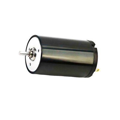 Bajo ruido 23 mm motor eléctrico de corriente continua cepillado 27.5 Watt 9860 rpm 24V personalizado
