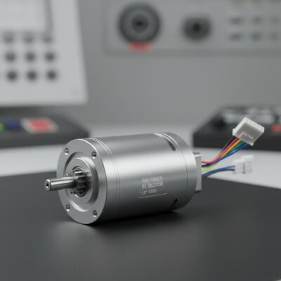 Moteur sans balai Inrunner 150g Poids 1,8 degré Angle de pas Conçu pour les applications de robotique et d'automatisation industrielle