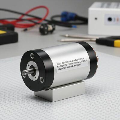 M3 Taille du trou de montage Moteur sans balai Inrunner Vitesse sans charge 5200RPM 13800RPM ou personnalisé pour les applications industrielles