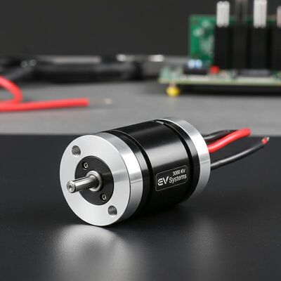 Moteur sans balai Inrunner 3000 Kv Configuration de la phase 2 M3 Taille du trou de montage Idéal pour les systèmes de véhicules électriques