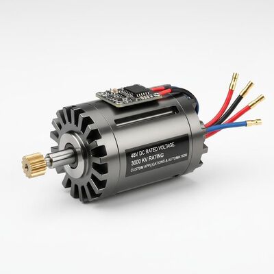 48 V DC Rated Voltage Inrunner Brushless Motor 3000 Kv Rating Compatible With Custom Applications And Automation Systems