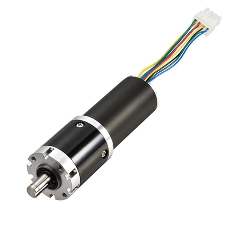 Motor de engranajes de corriente continua sin escobillas de 27 mm personalizado 2500mNm 3622RPM BLDC Motor de engranajes de 48v
