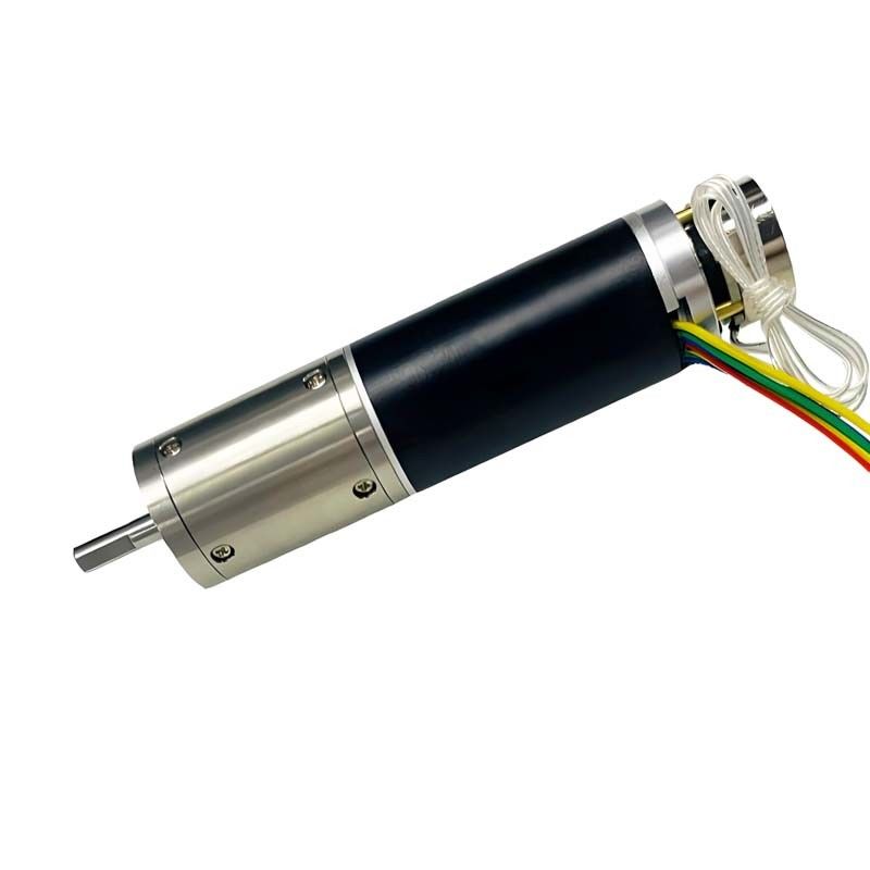 হালকা ওজন ব্রাশযুক্ত ডিসি গিয়ার মোটর 12V 32mm উচ্চ টর্ক গিয়ার মোটর 3000mNm 2240RPM